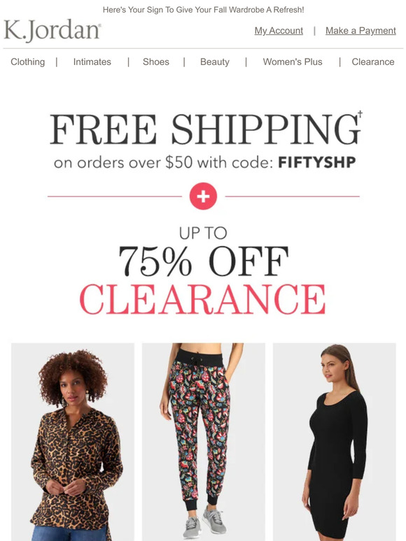 Up To 75% Off & Free Shipping? Oh Yes We Did!