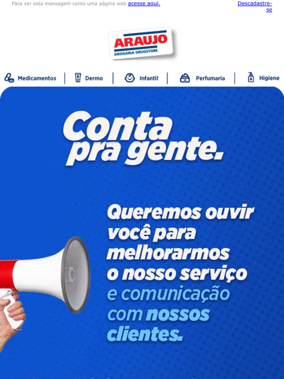 Drogaria Araujo : EXCLUSIVO PARA SITE E APP 🤳! A Semana dos