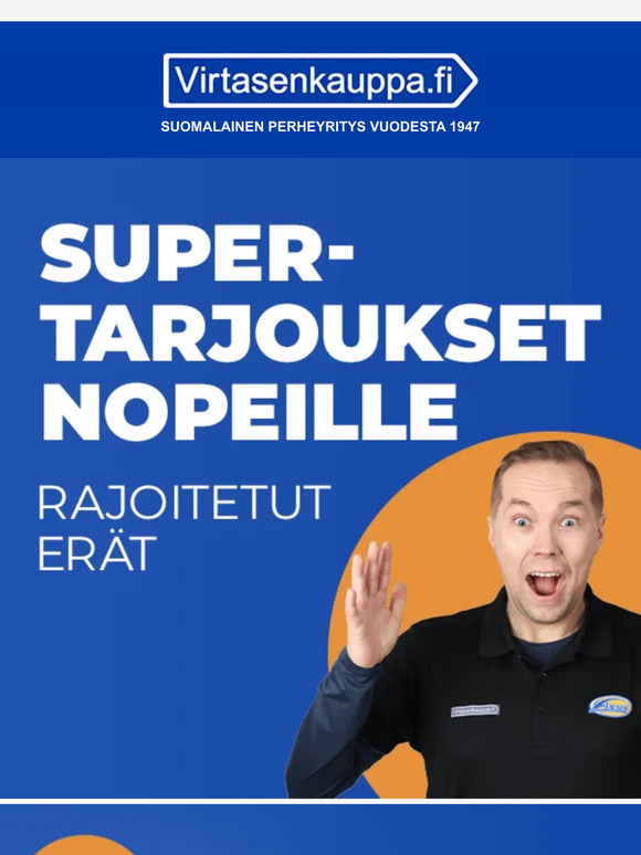 Supertarjoukset nopeille 🔥
