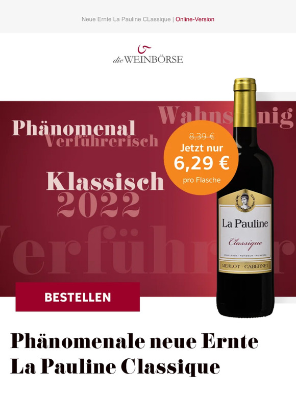 Phänomenal, verführerisch und wahnsinnig schön...