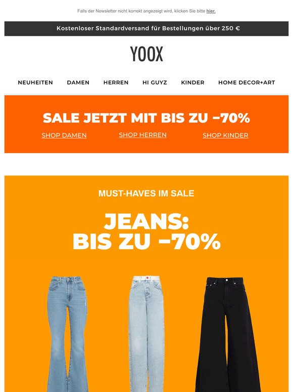 Unverzichtbare Jeans-Styles mit bis zu −70% >