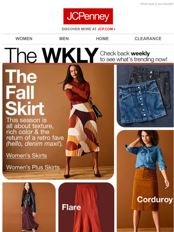 Trending Now: The Fall Skirt