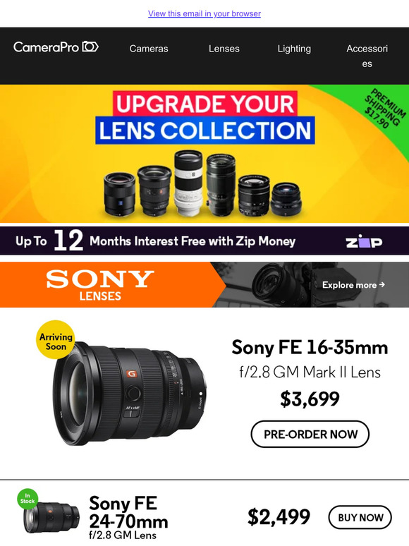 Unlock Your Creativity: Shop Camera Lenses Today!
