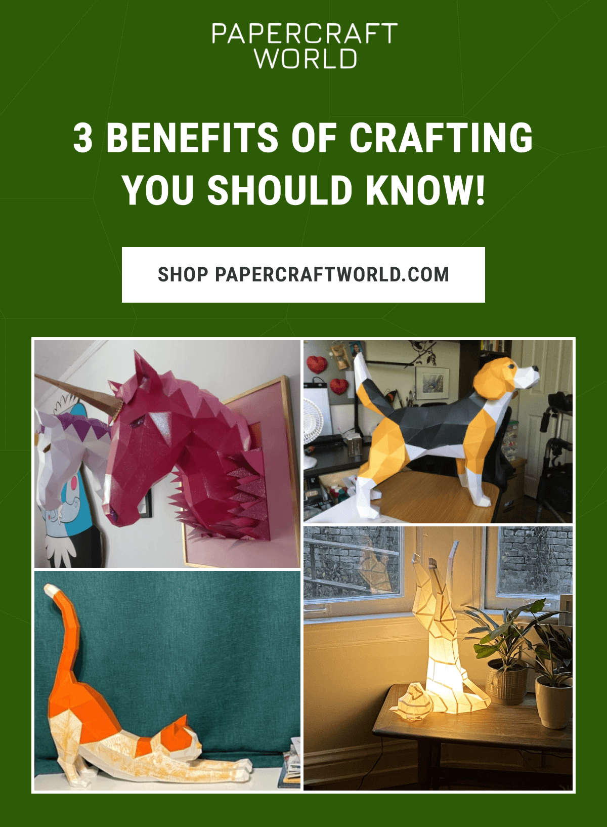 Papercraft World 3 Benefits Of Crafting You Should Know! Milled