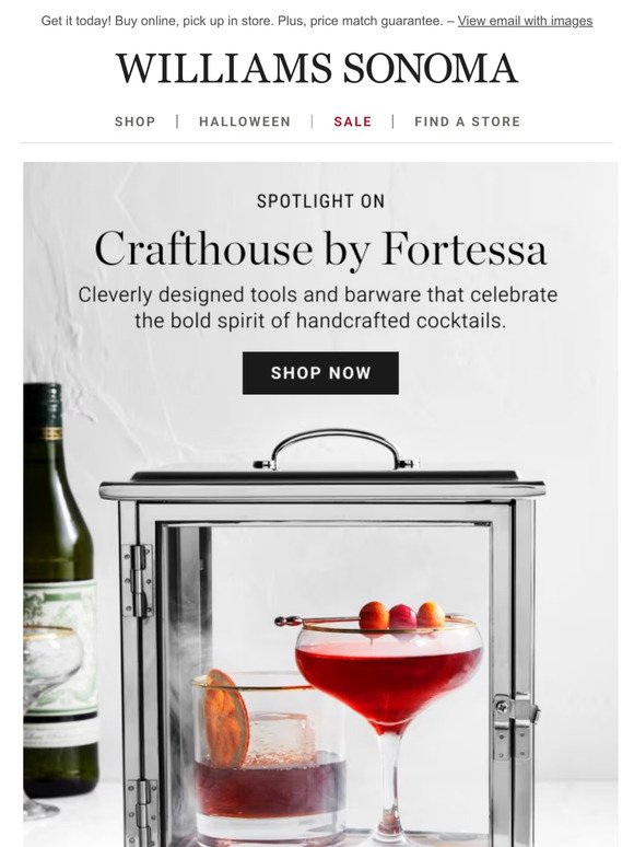 A mixologist's must-have: Crafthouse by Fortessa