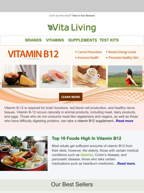 8 Health Benefits Of Vitamin B12