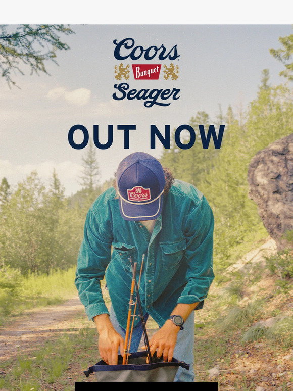 Seager Mens Shirt Seager x Coors Banquet Beer Run