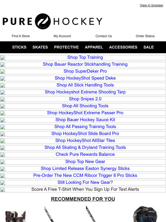 NEW PRODUCTS ALERT! Check Out Bauer's New Training Tools & Hone Your Handles This Season