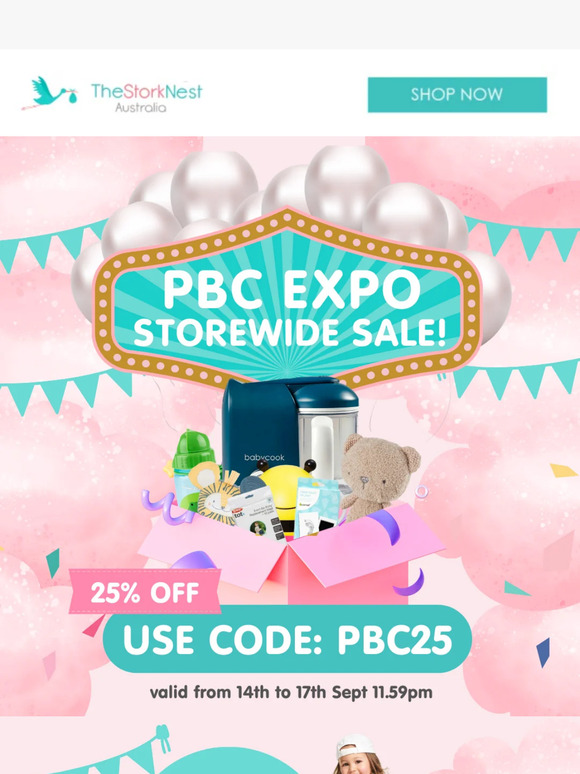 Exclusive PBC Expo Sydney Offer: 25% Off Storewide on Top Brands! 🛍️