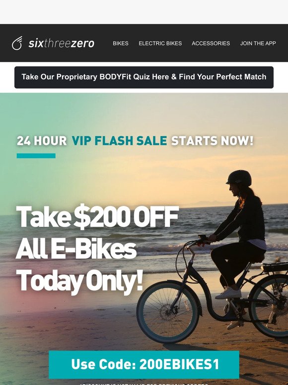 Exclusive $200 Off for 24 Hours Only