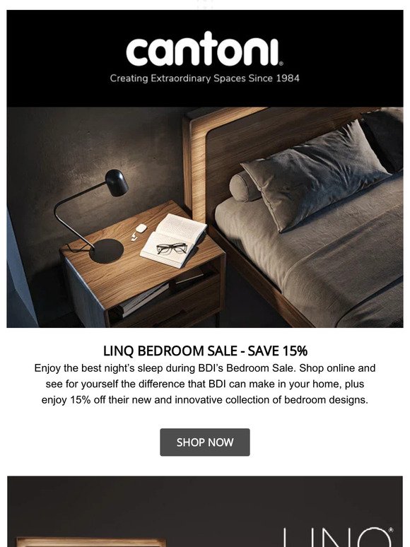 Rest & Recharge with Bedroom Savings from BDI
