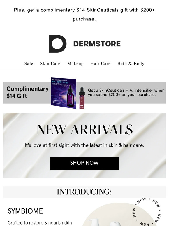 Fresh, new arrivals from Oribe, ELEMIS, Chantecaille & more!