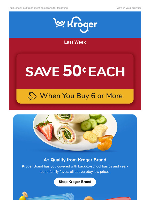 Shop HSA & FSA Eligible Products - Kroger