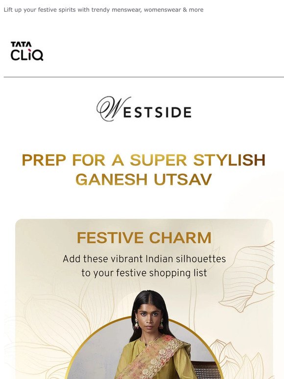 Westside Has Your Ganesh Chaturthi #OOTDs ✨