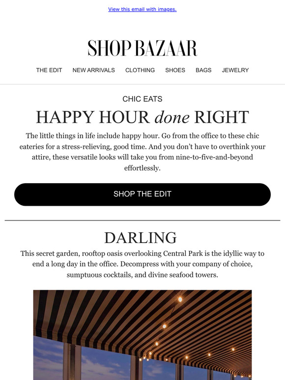 Chic Eats: 3 Mood-Enhancing Locations For Happy Hour & What To Wear