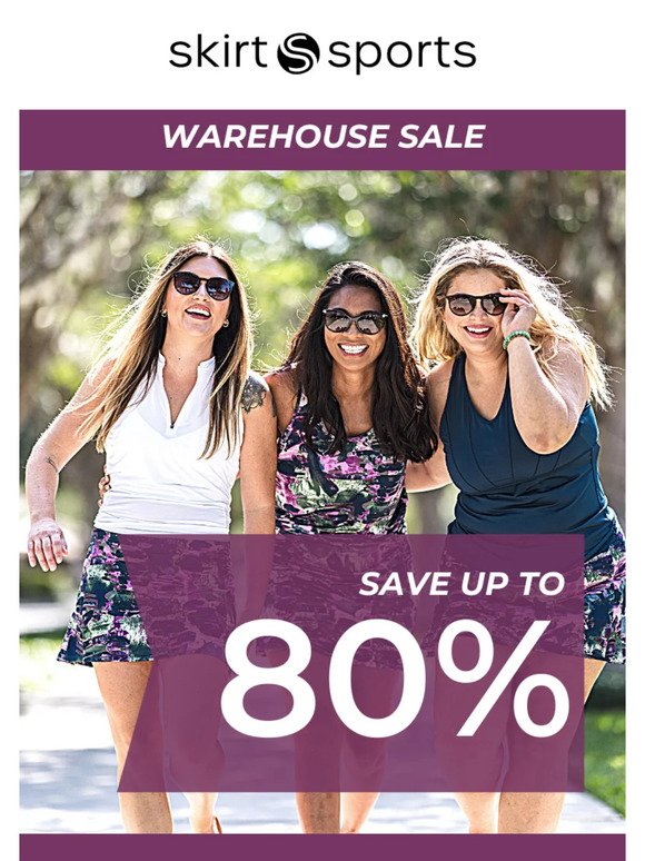 Up to 80% off | Warehouse Sale