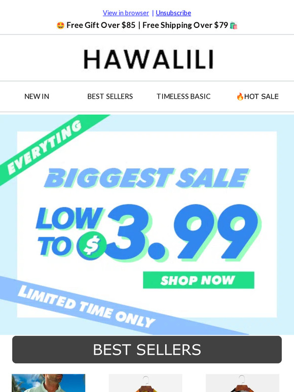 ⚡Final sale, only for $3.99