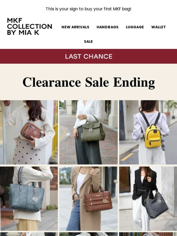 Tick Tock: Clearance Sale Will End Soon ⏰
