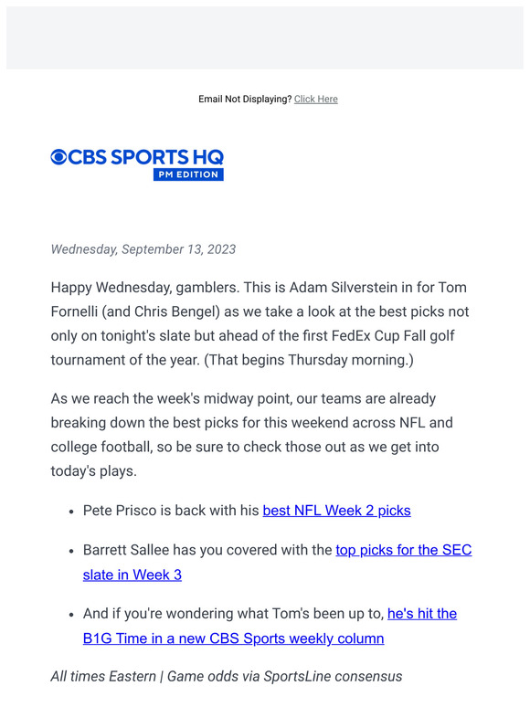 NFL Week 3 Morning Games Preview & Picks