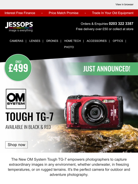 Jessops Introducing the camera that can handle anything the OM