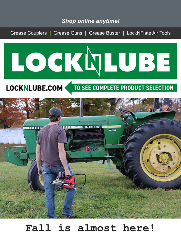 Fall is almost here! 🍁 Make sure your equipment is ready for the work ahead. 🚜