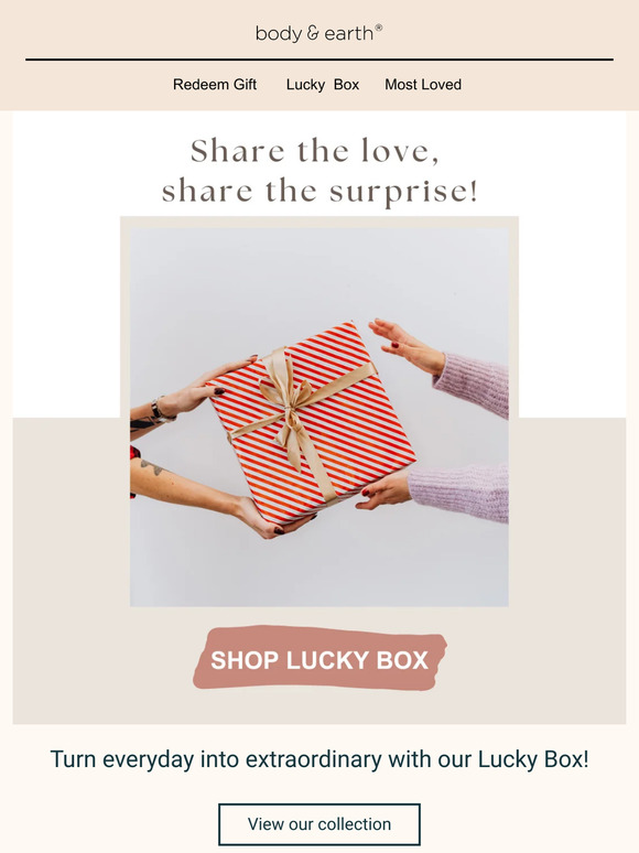 Ready for a Surprise? Lucky Box is Your Answer!😉