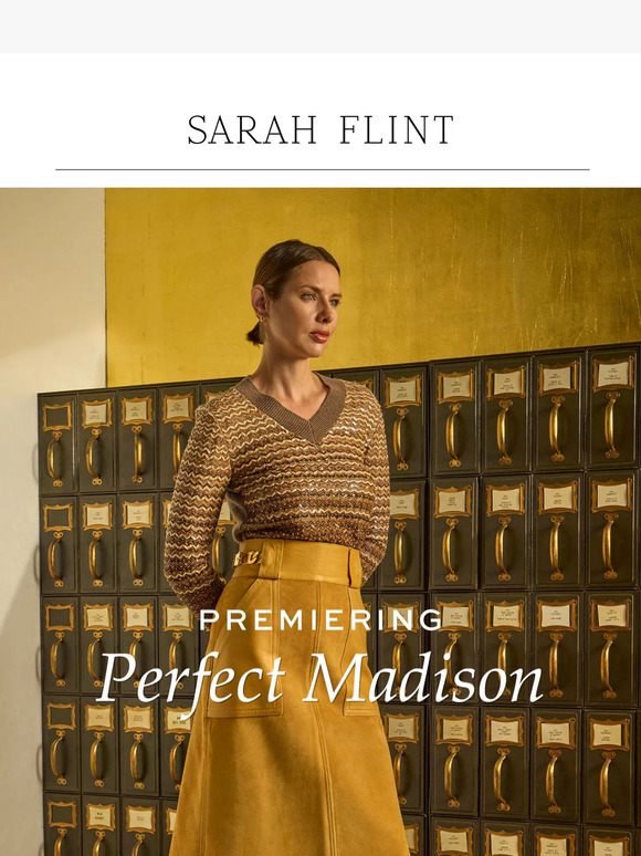 Sarah Flint An allnew block heel is here! Milled