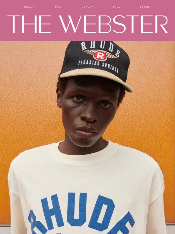 NEW DROP: Rhude x The Webster Exclusive 🏁