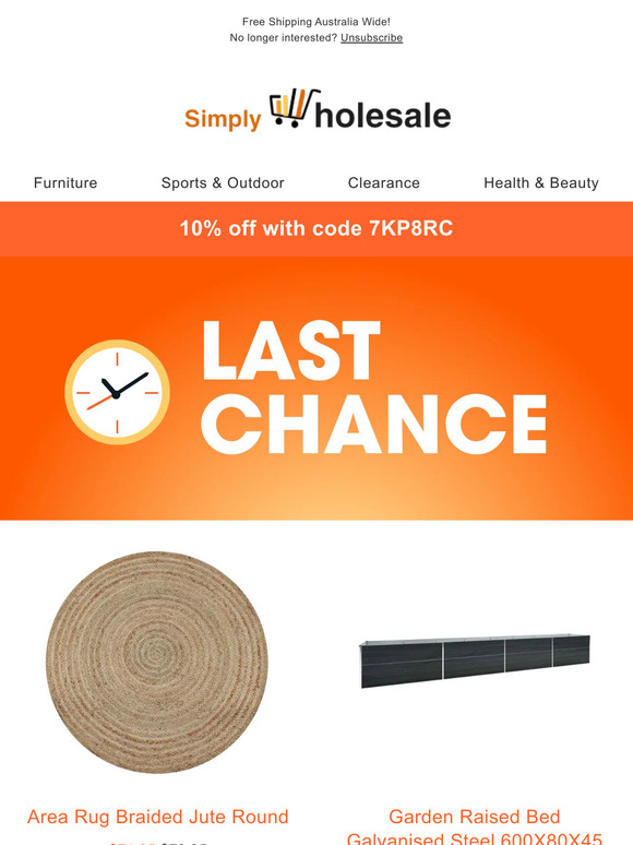 Time to Save on New Clearance Items!