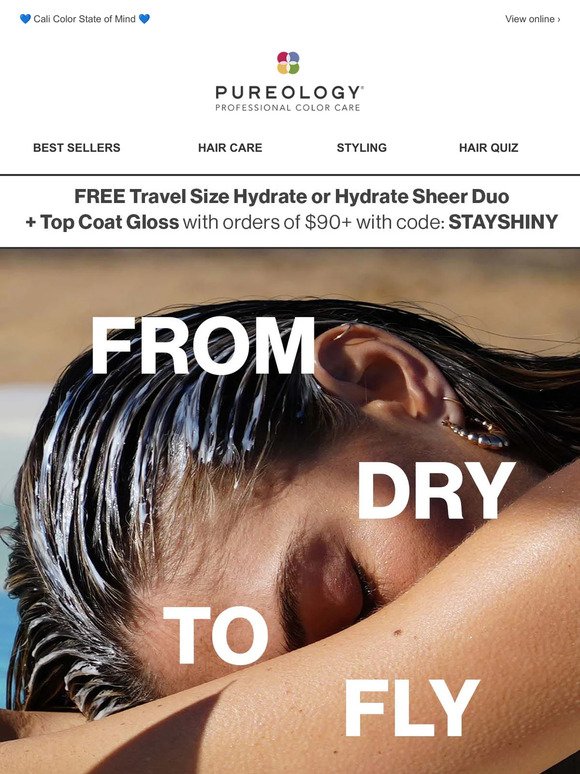 FREE Hydrate + Gloss Takes You From Dry To Fly 🌵🌊