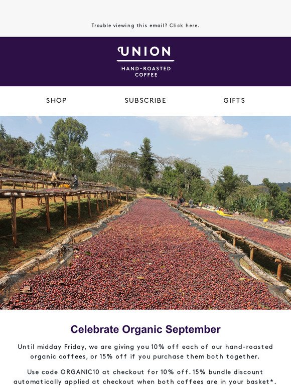 Celebrate Organic September