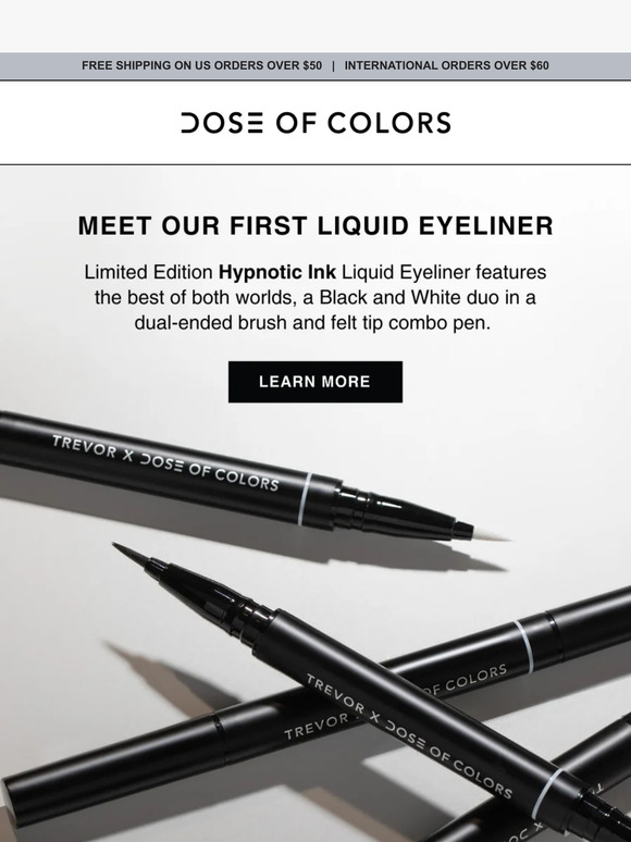 Limited Edition Liquid Eyeliner is here! 🎉