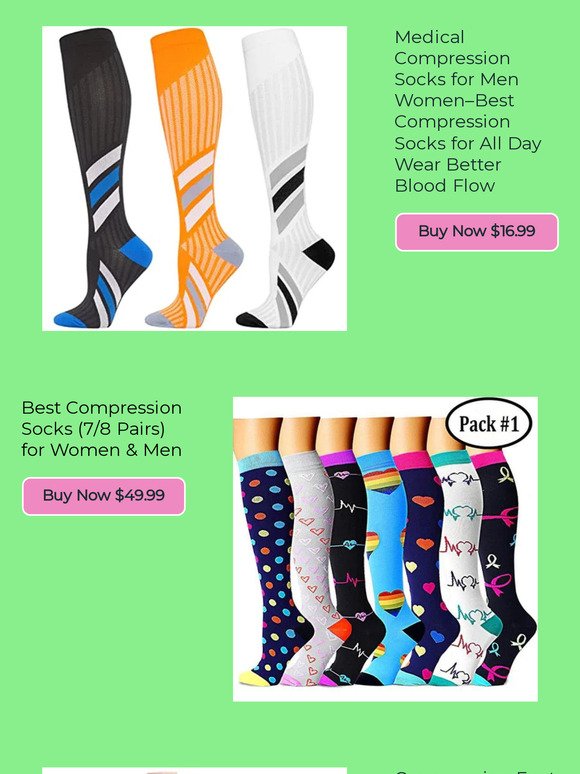 From Athletes to Nurses: Compression Socks Are a Favorite Among Active Professionals