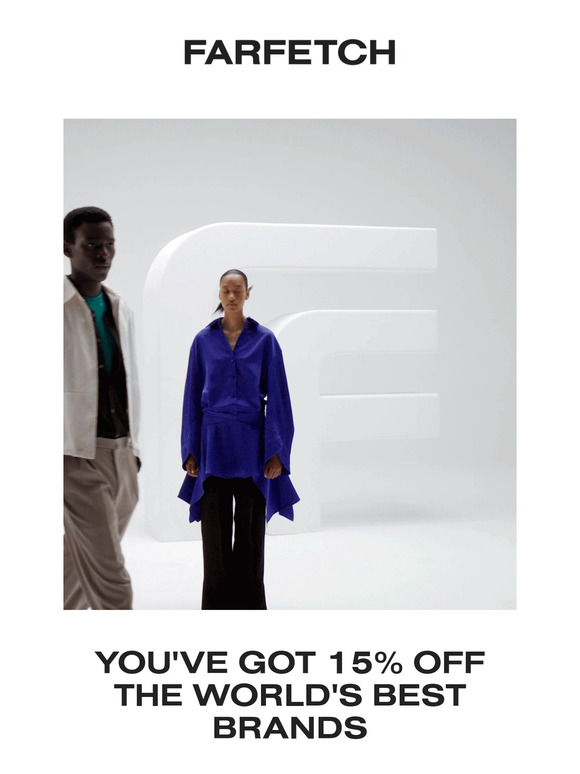 Don't miss out: get 15% off our most-wanted pieces