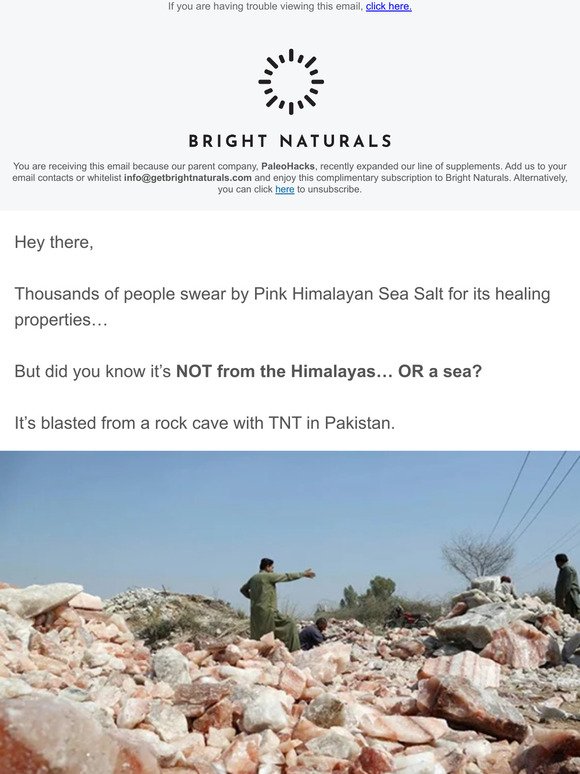 Why Pink Himalayan Sea Salt is a LIE (It’s not from the Himalayas)