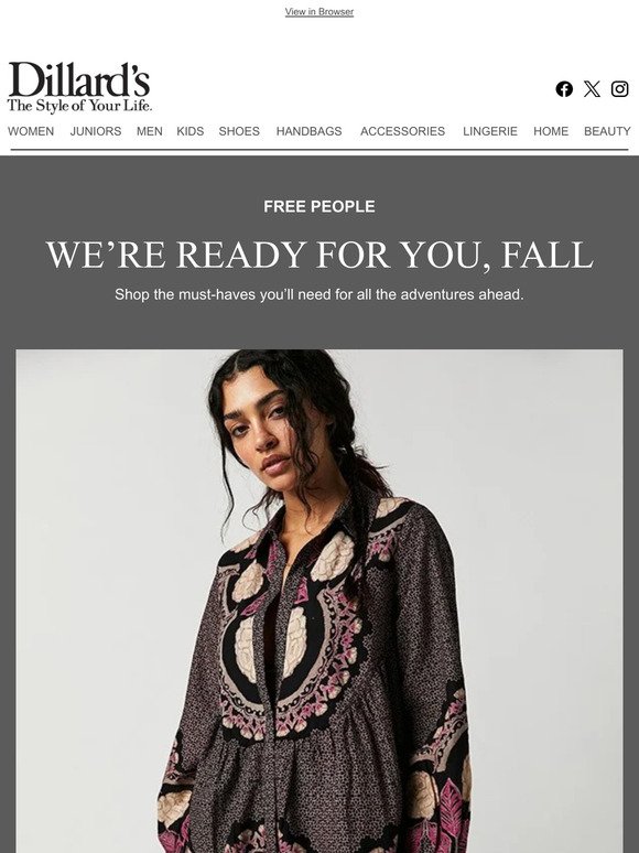 Free People: We’re Ready for You, Fall