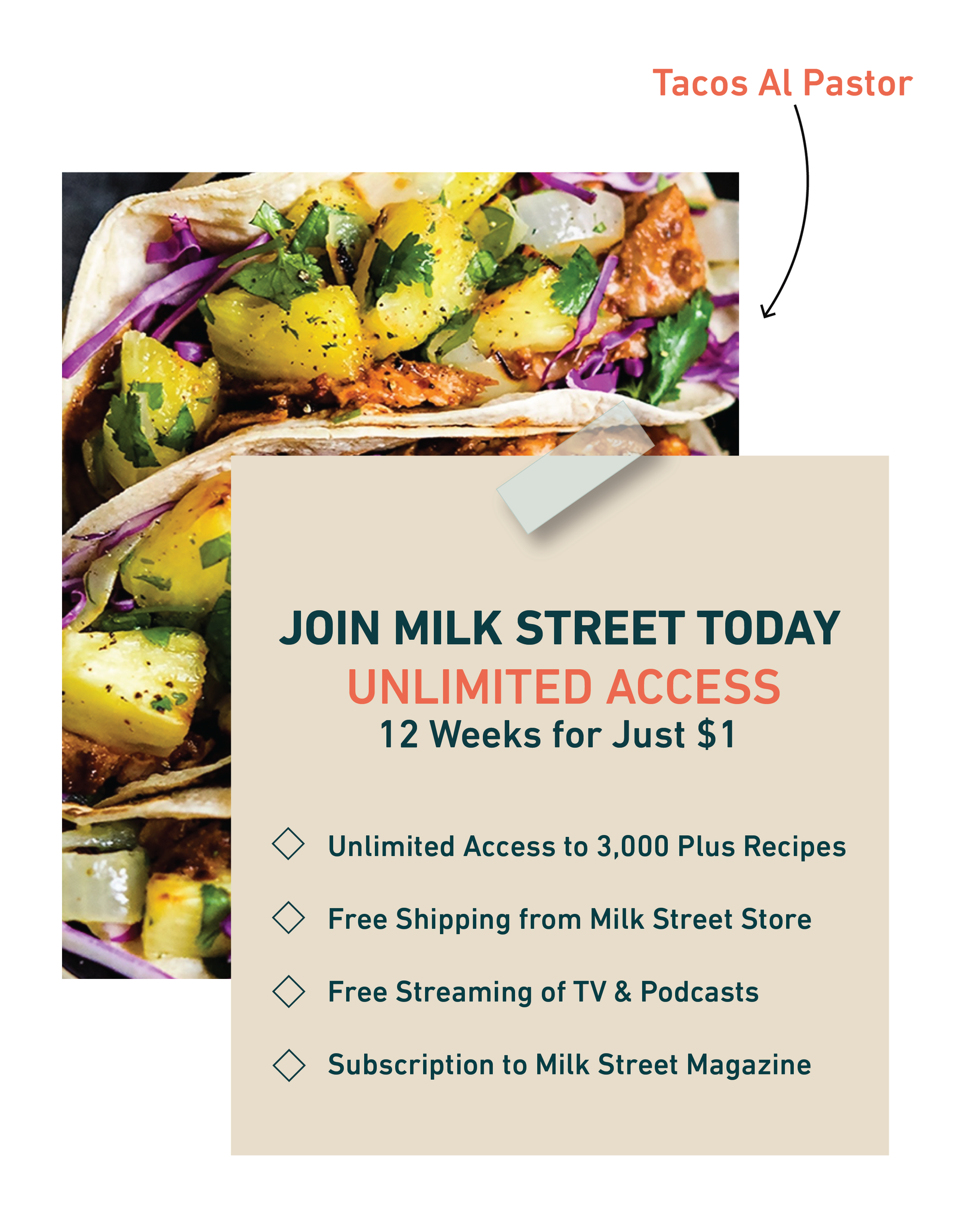 Join Milk Street Today. Unlimited Access