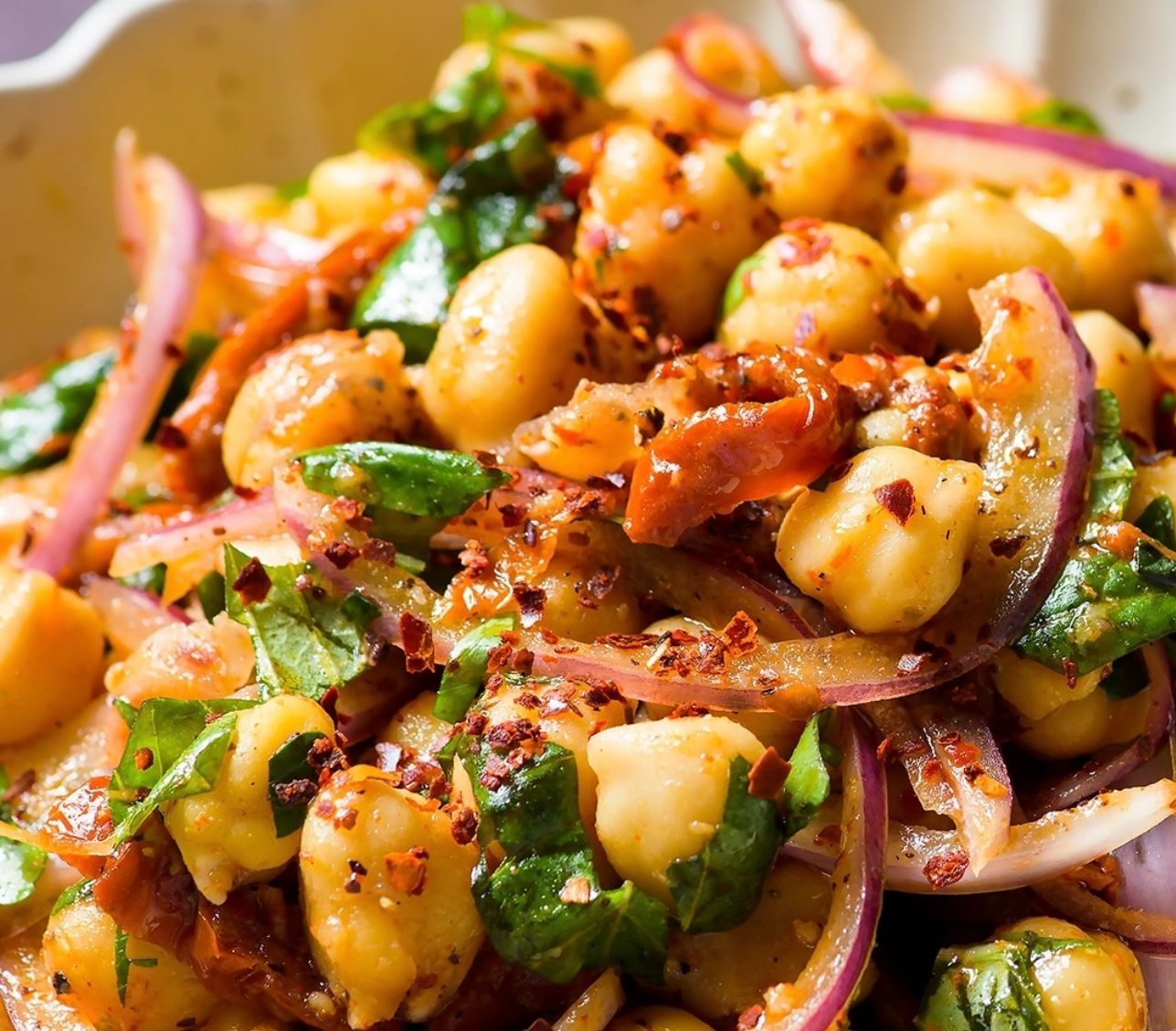 Chickpea salad