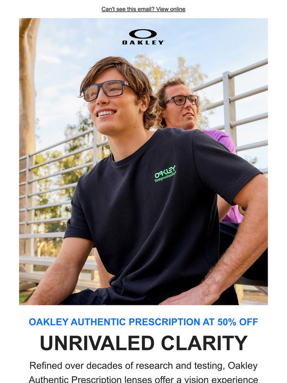 oakley ch: Discover Oakley Authentic Prescription at 50% off | Milled