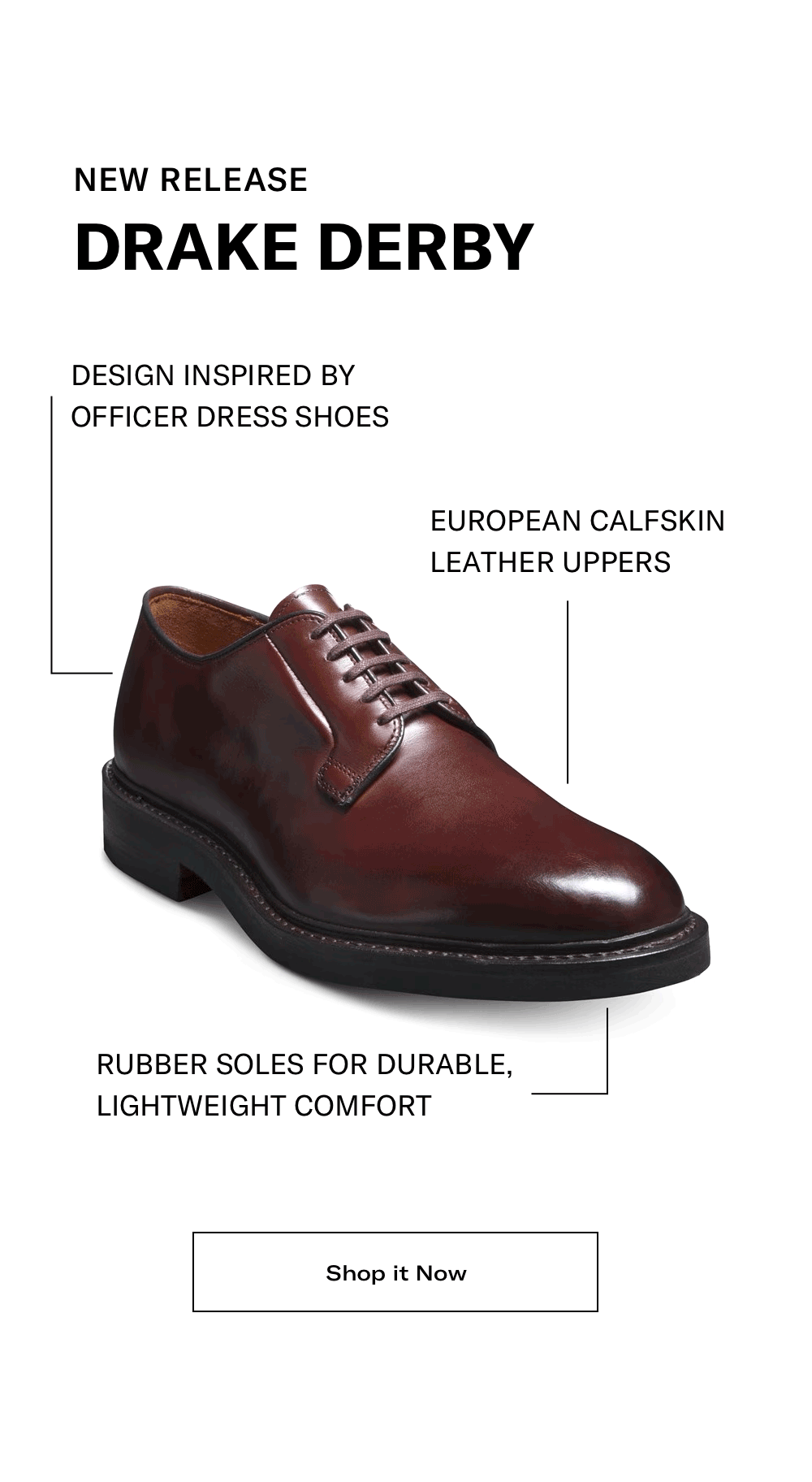 Allen Edmonds Meet our militaryinspired collection Milled