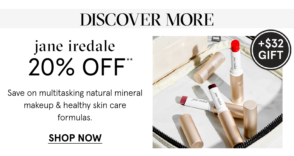 20 off jane iredale
