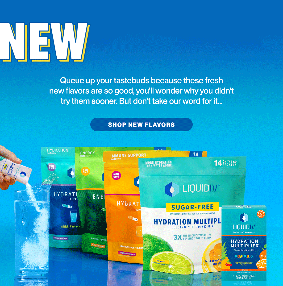 Liquid IV THANKS, IT'S NEW 😎 Milled