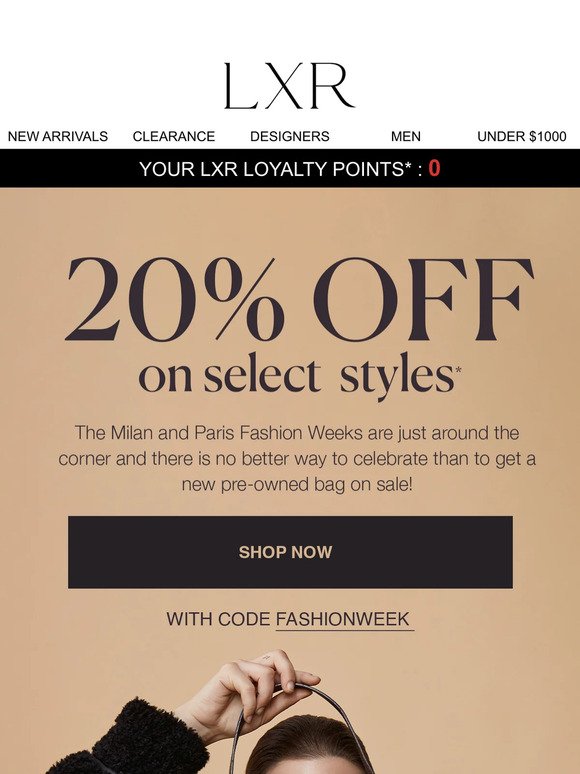 20% OFF ! 20% OFF!
