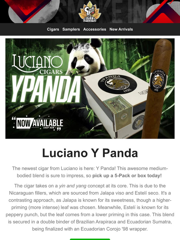 Check Out the New Y Panda from Luciano