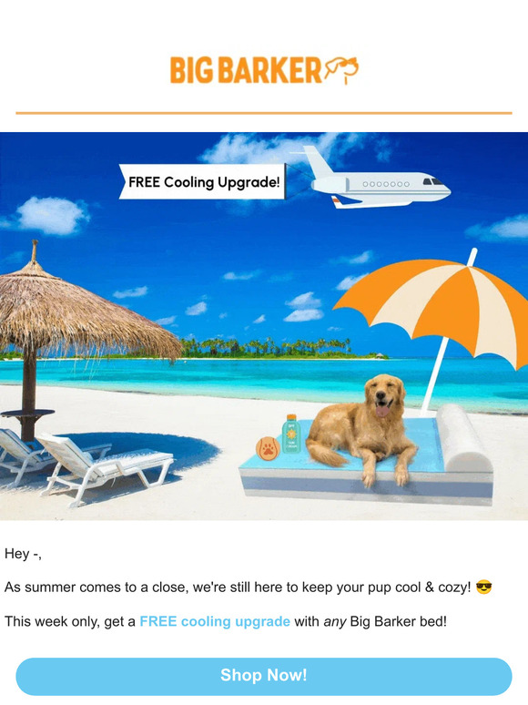 Big Barker Beat the Heat with Hot Summer Savings! 🔥 Milled