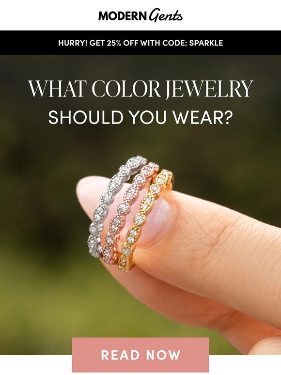 What Color Jewelry Is Right For You? ✨
