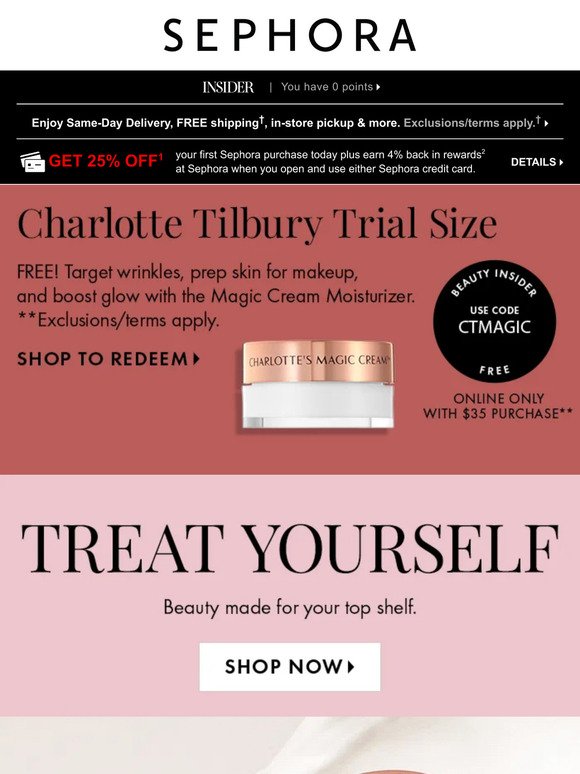PSA: You get 50% off select beauty