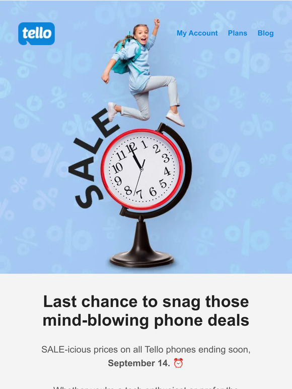 ENDING SOON 🔵 🎒 SALE on all phones
