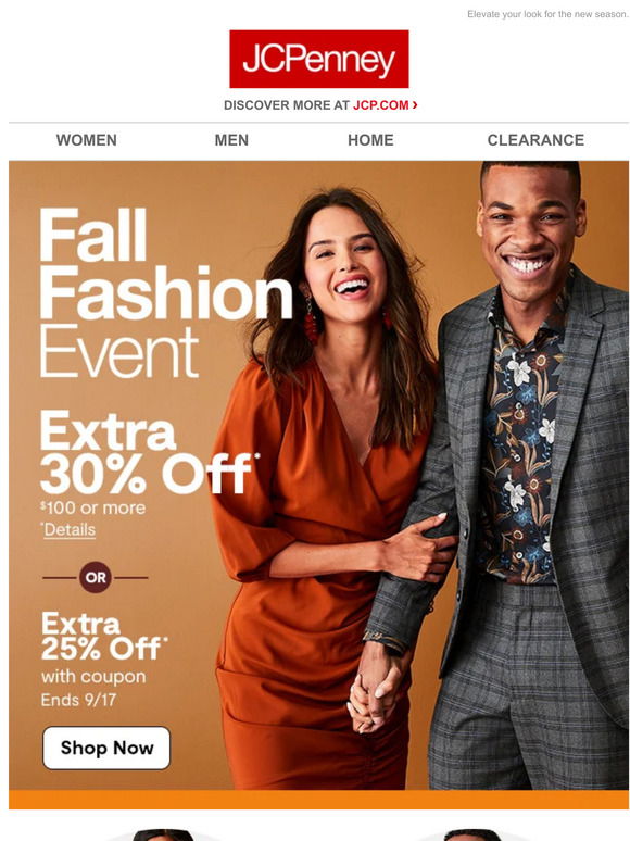 JC Penney: Mystery Sale is here! Reveal your deal