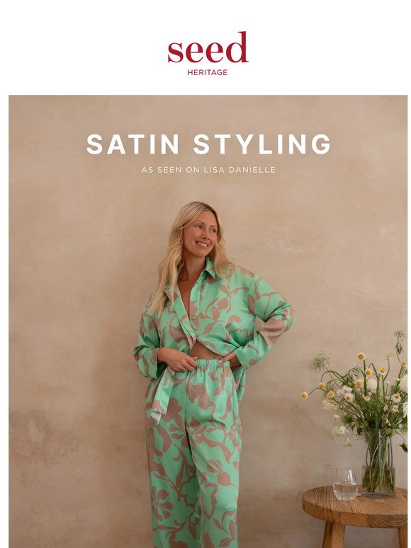 Satin Styling | As seen on Lisa Danielle